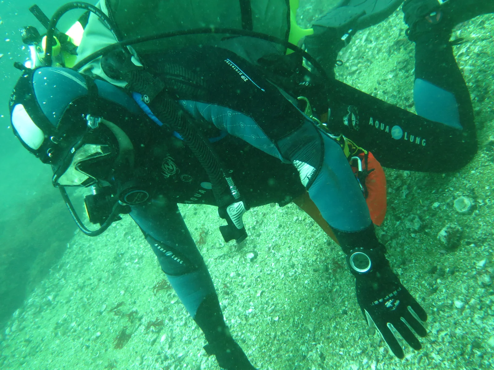 Fotografía propia de buceo en Quintero